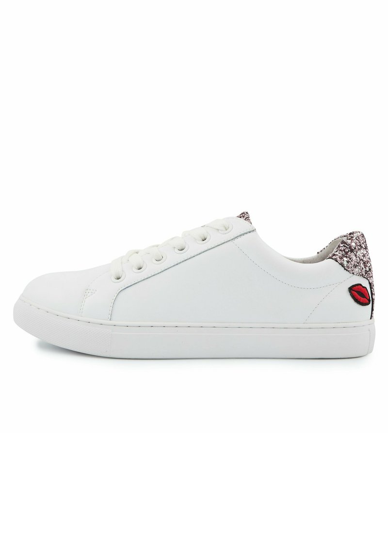Bons Baisers Paris SIMONE GLITTER - Baskets basses - white/blanc ...