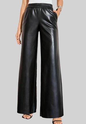 ELASTICAED - Pantalon classique - black