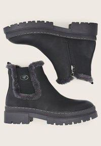 TOM TAILOR Bottines - black