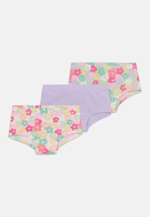 HIPSTER 3 PACK MULTI FLOWER - Briefs - light dusty white