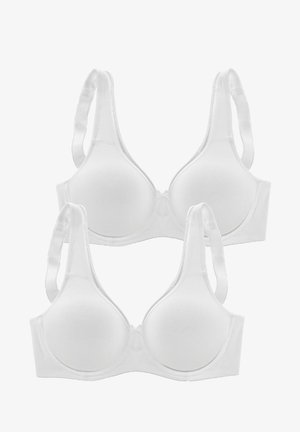 LASCANA MINIMIZER BH - T-shirt bra - weiß + weiß