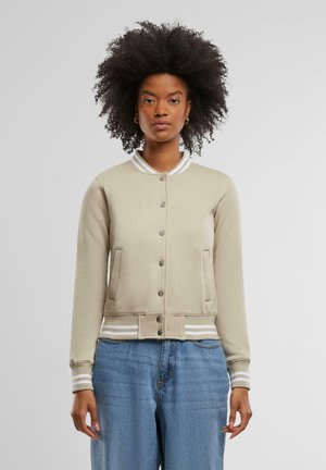COLLEGE - Sweater met rits - chalkdust chalkdust