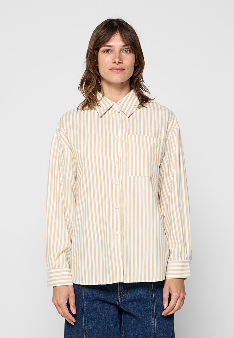 Le Jardin Du Lin Overhemdblouse beige