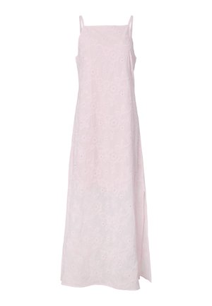 Pieces, PCGINGER SL ANKLE DRESS WVN - Maxi šaty - cradle pink