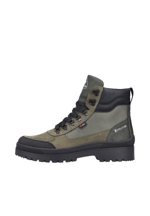 Bottines à plateau - grün