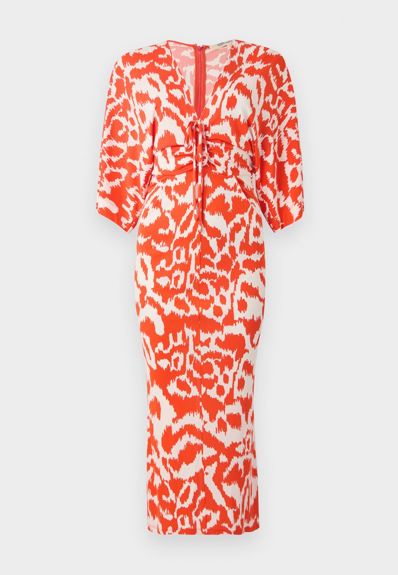 Diane von Furstenberg Jerseyjurk oranje