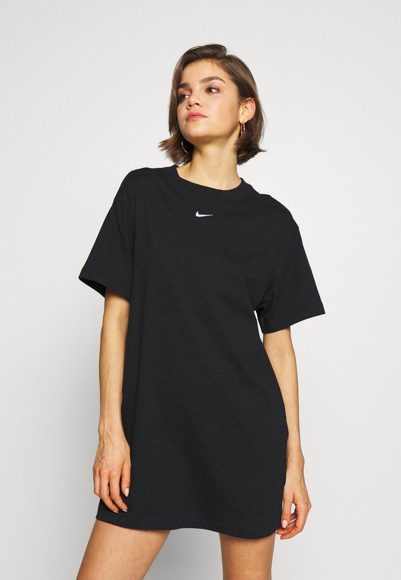 Nike Sportswear Jersey dress black/white/black Zalando.ie