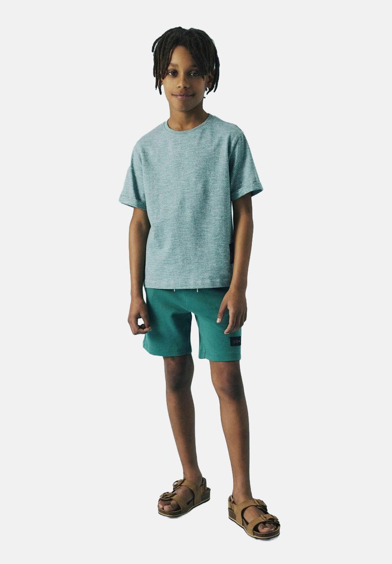 Name it NKMFREDERY SS NREG PB - T-shirt basic - deep jungle