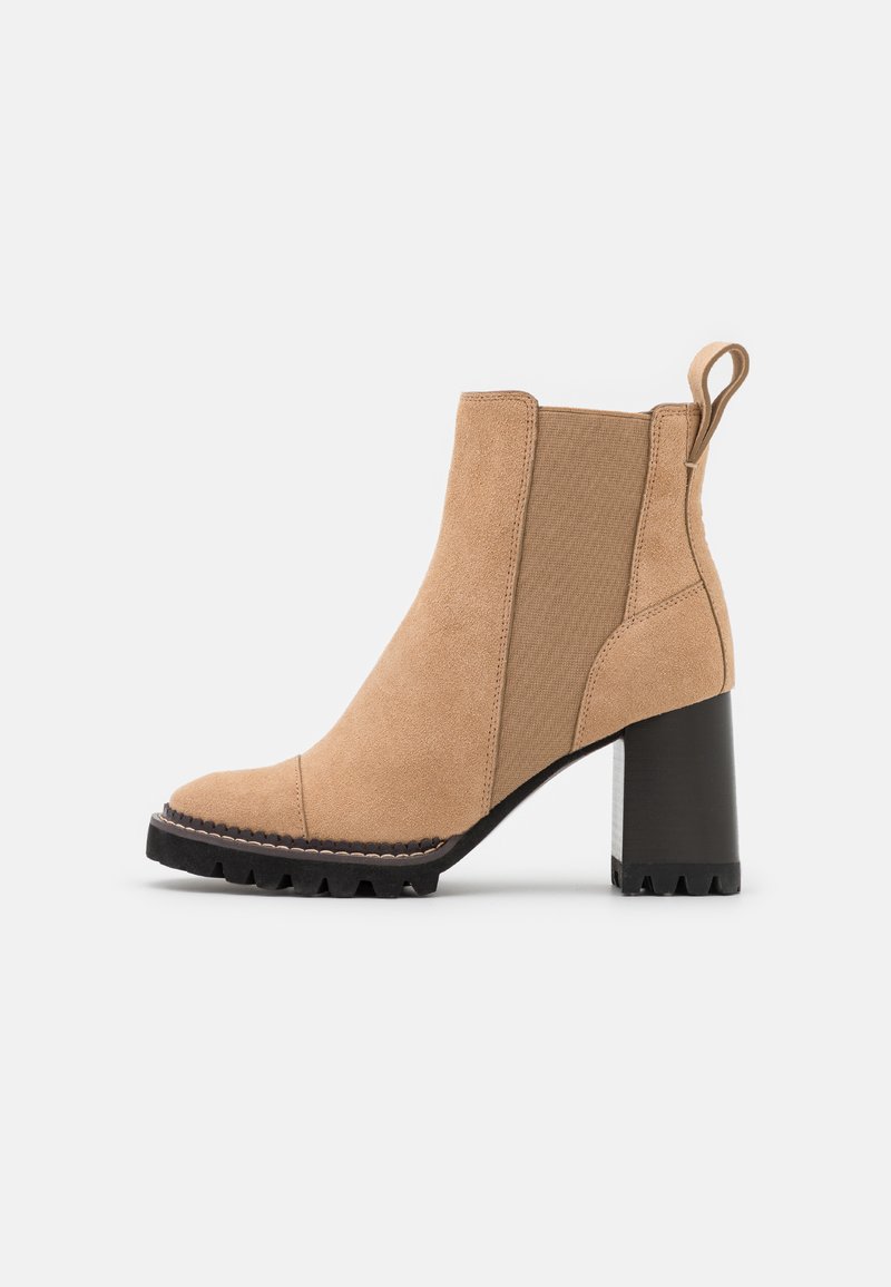 See by Chloé MALLORY - Botins de salto alto - natural