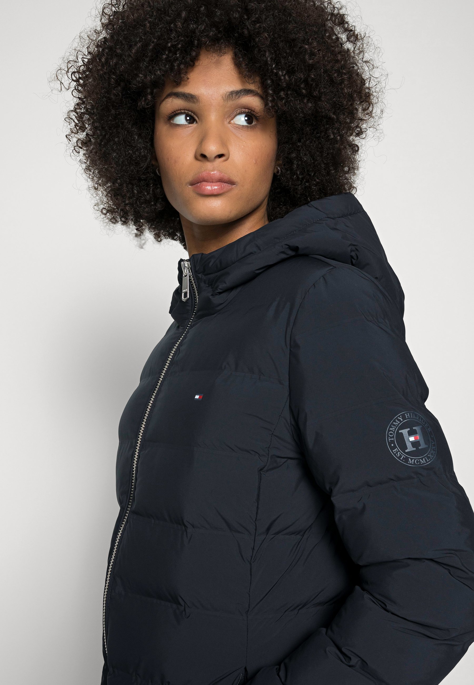 tommy classic puffer jacket
