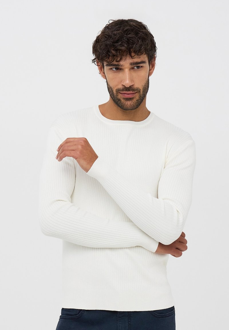 Terranova Maglione - bianco lana