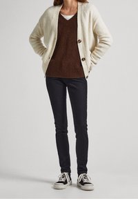 Pepe Jeans Vaqueros pitillo - black denim