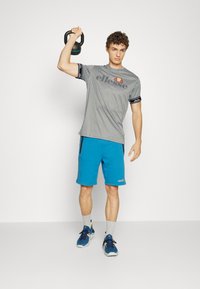 Ellesse ALENTE TEE - Apdrukāts T-krekls - grey marl