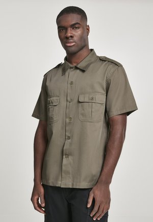 HERREN US HEMD - Camicia - olive