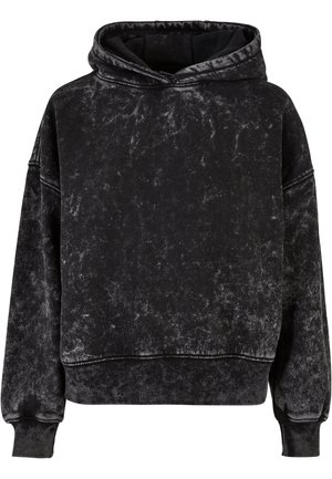 TOWEL WASHED - Hoodie - black