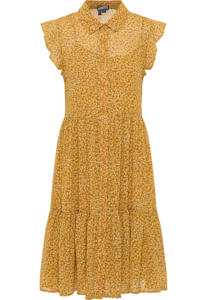 dreimaster Blousejurk donkergeel