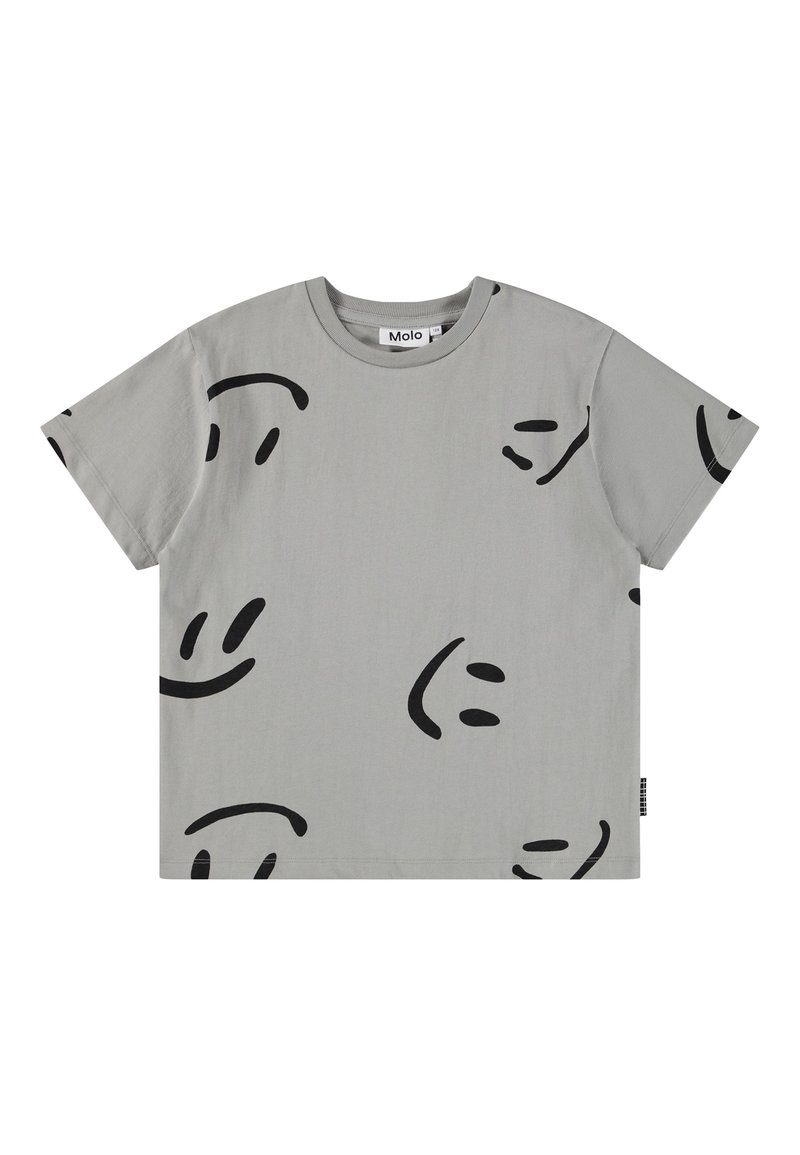 Molo RODNEY - Apdrukāts T-krekls - grey