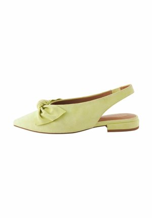 Ballerines à brides arrière - green