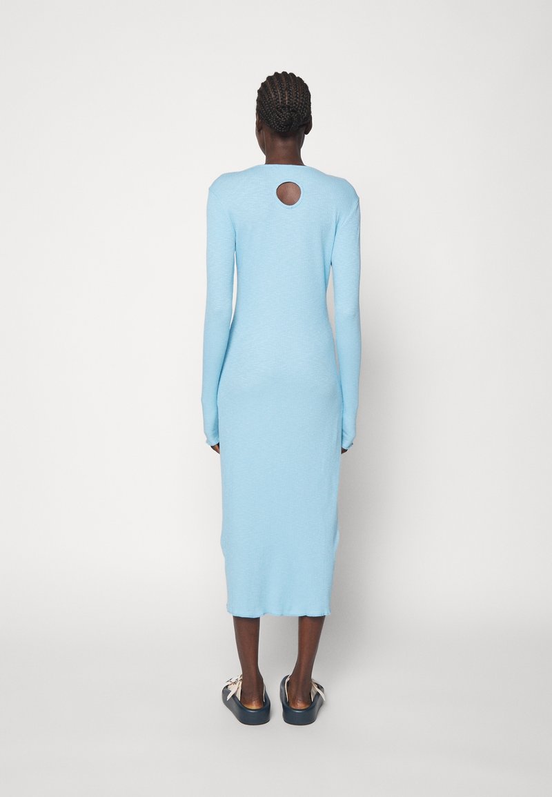 Holzweiler Jersey dress - blue - (Pre-owned) - Zalando.ie