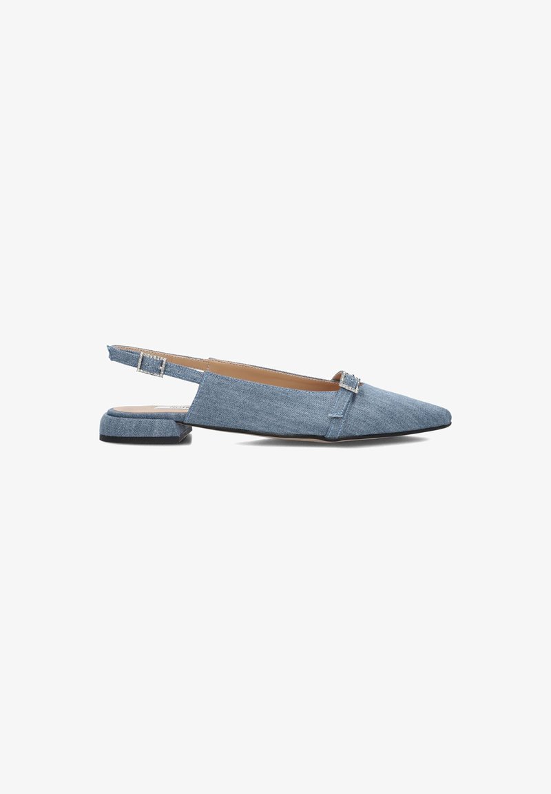 Notre-V Slingback ballerina´s - blauw
