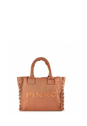 Pinko BEACH SHOPPER TASCHE 47 CM - Cabas - beige-scoiattolo