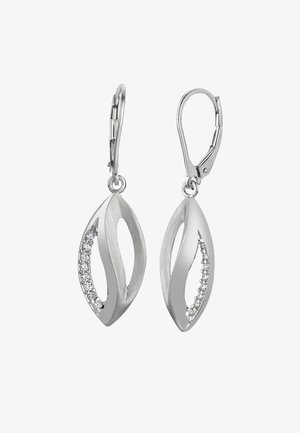 Balia, Earrings - weiß silberfarben