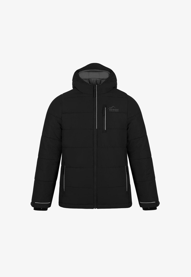 normani Outdoor Sports WASSERDICHTE WINTER STEPPJACKE GEFÜTTERTE SKI THERMOJACKE - Winterjacke - schwarz