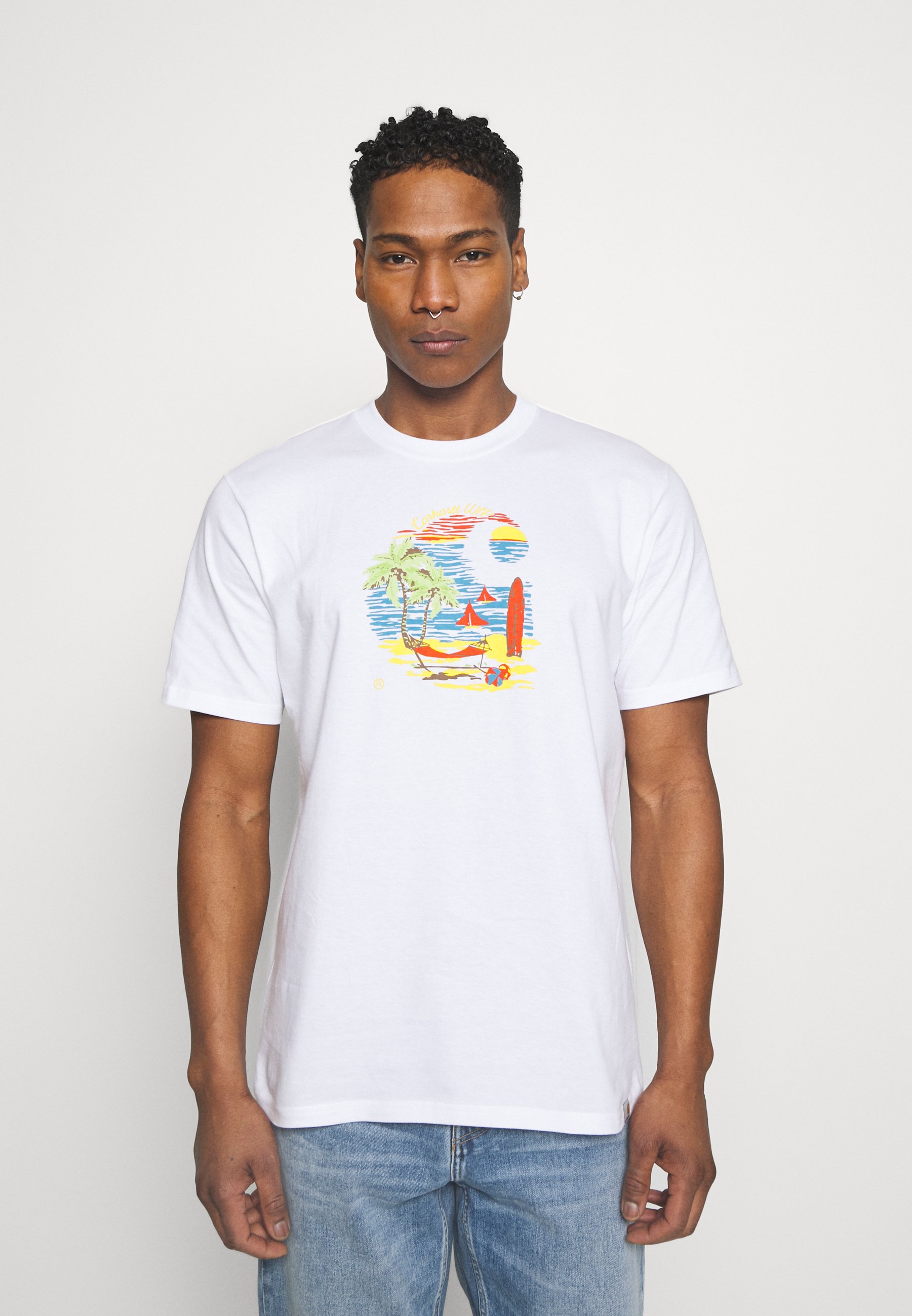 Carhartt WIP BEACH - Print T-shirt 
