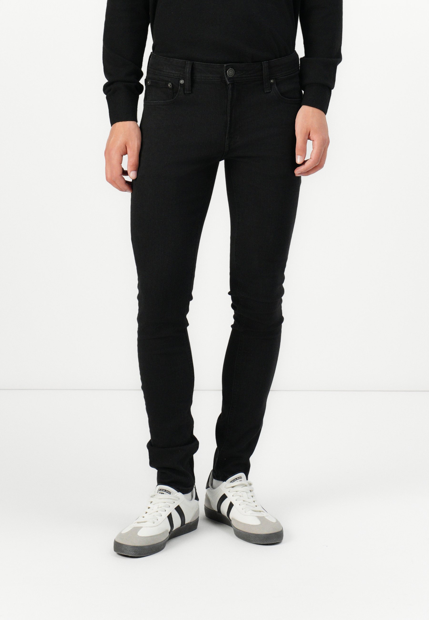 JACK & JONES Jean Skinny JJILIAM Super Stretch – Coupe Slim Taille Basse Bleu Original – Confort Ultime