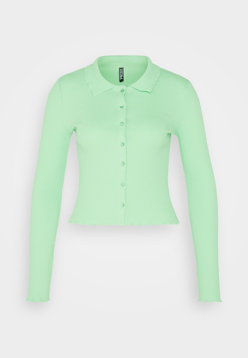 Pieces Vest groen Pieces Vest groen