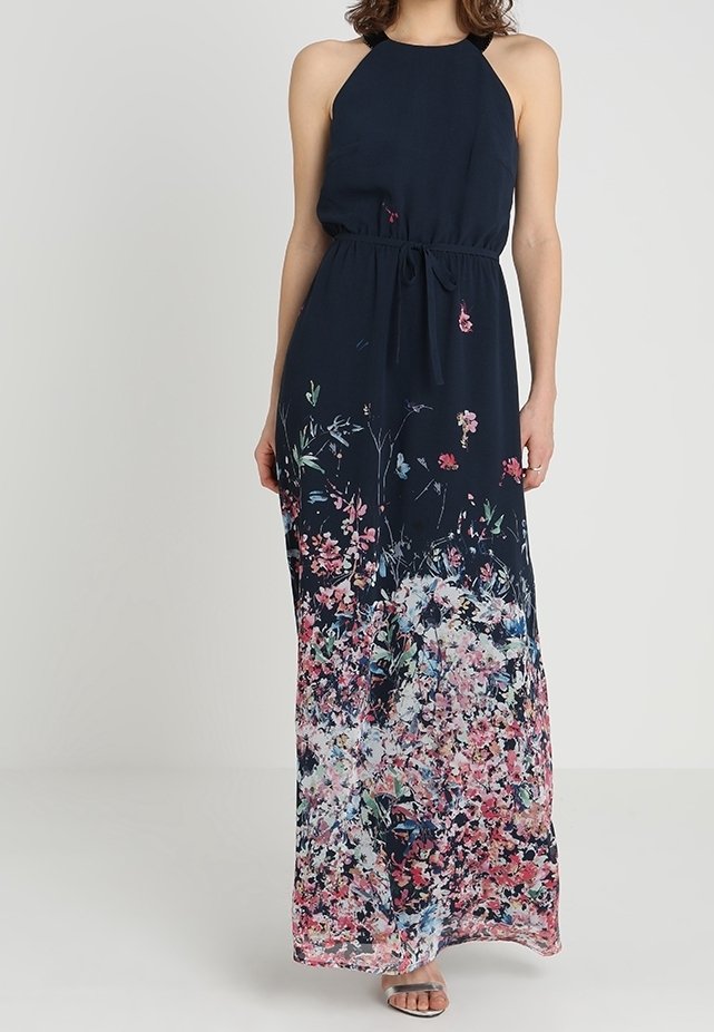 Esprit Collection Robe longue - dark blue