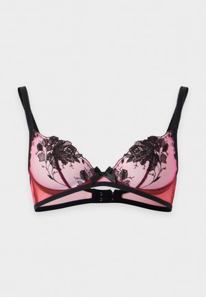 Agent Provocateur, ELVIE  - Voorgevormde BH - pink/black