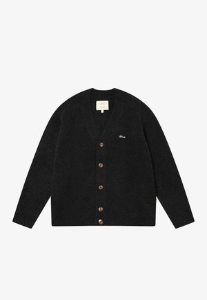 BLKVIS, HAIRY STRUCTURE  - Chaqueta de punto - black