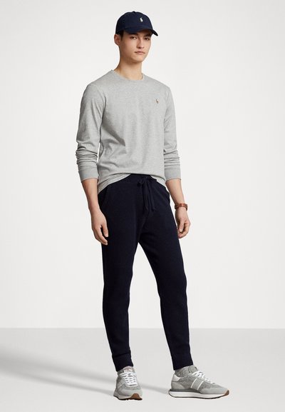 Polo Ralph Lauren LONG SLEEVE - Hosszú ujjú felső - andover heather