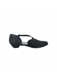 Think! GRACE - Ankle strap ballet pumps - schwarz