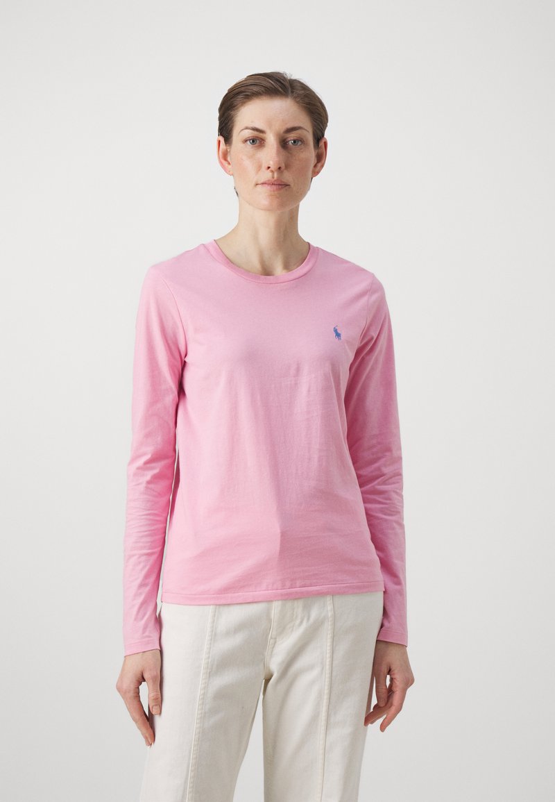 Polo Ralph Lauren - LONG-SLEEVE JERSEY CREWNECK T-SHIRT - Topper langermet - course pink, Forstørre