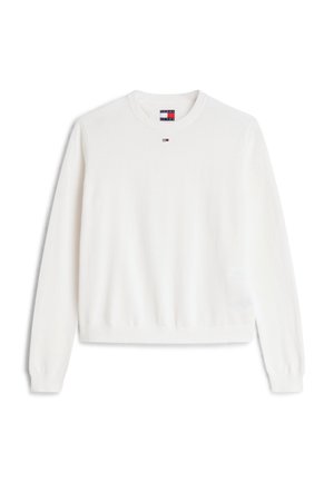 Tommy Jeans, ESSENTIAL - Πουλόβερ - ancient white