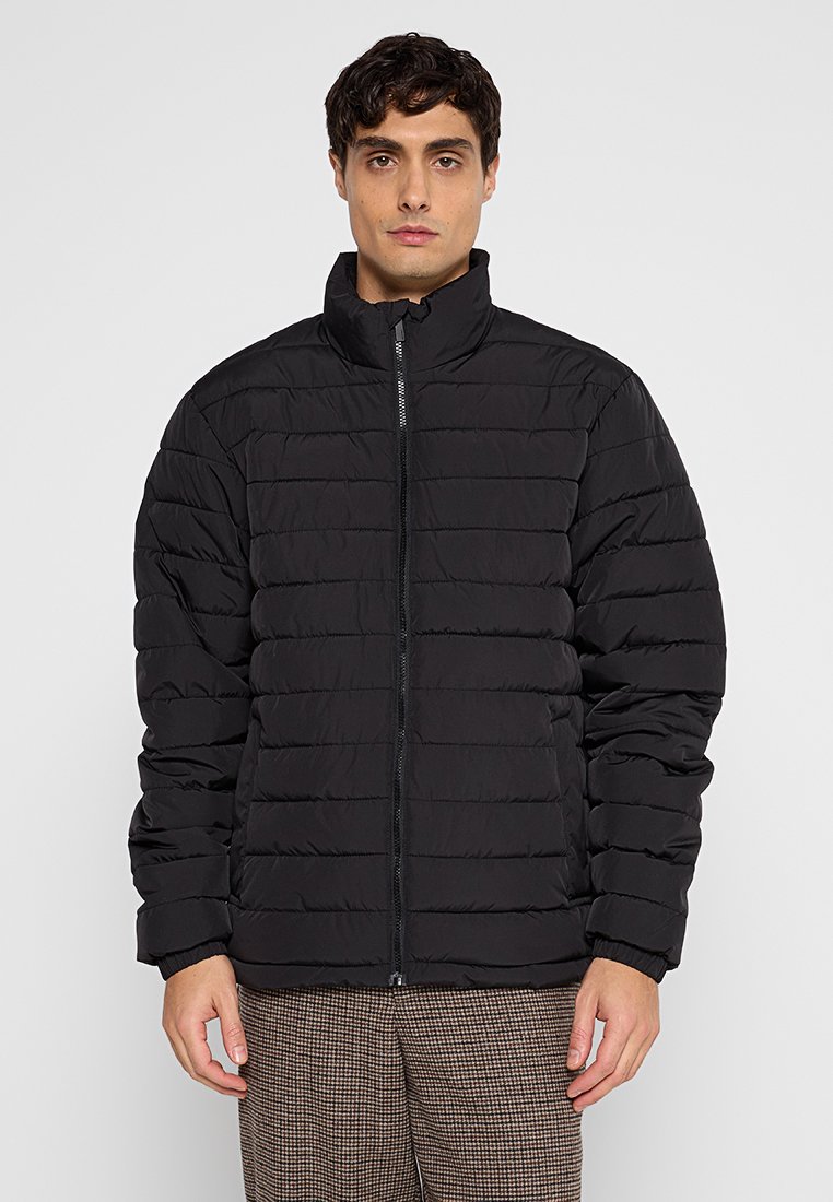 Selected Homme Winterjas zwart