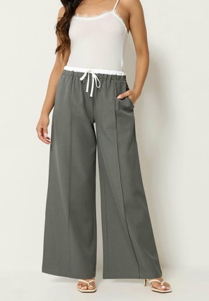 Pixie Girl, PETITE WIDE LEG TROUSERS - Housut - dark grey