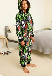 Next ALL IN ONE  - Pyjamas - minecraft black green
