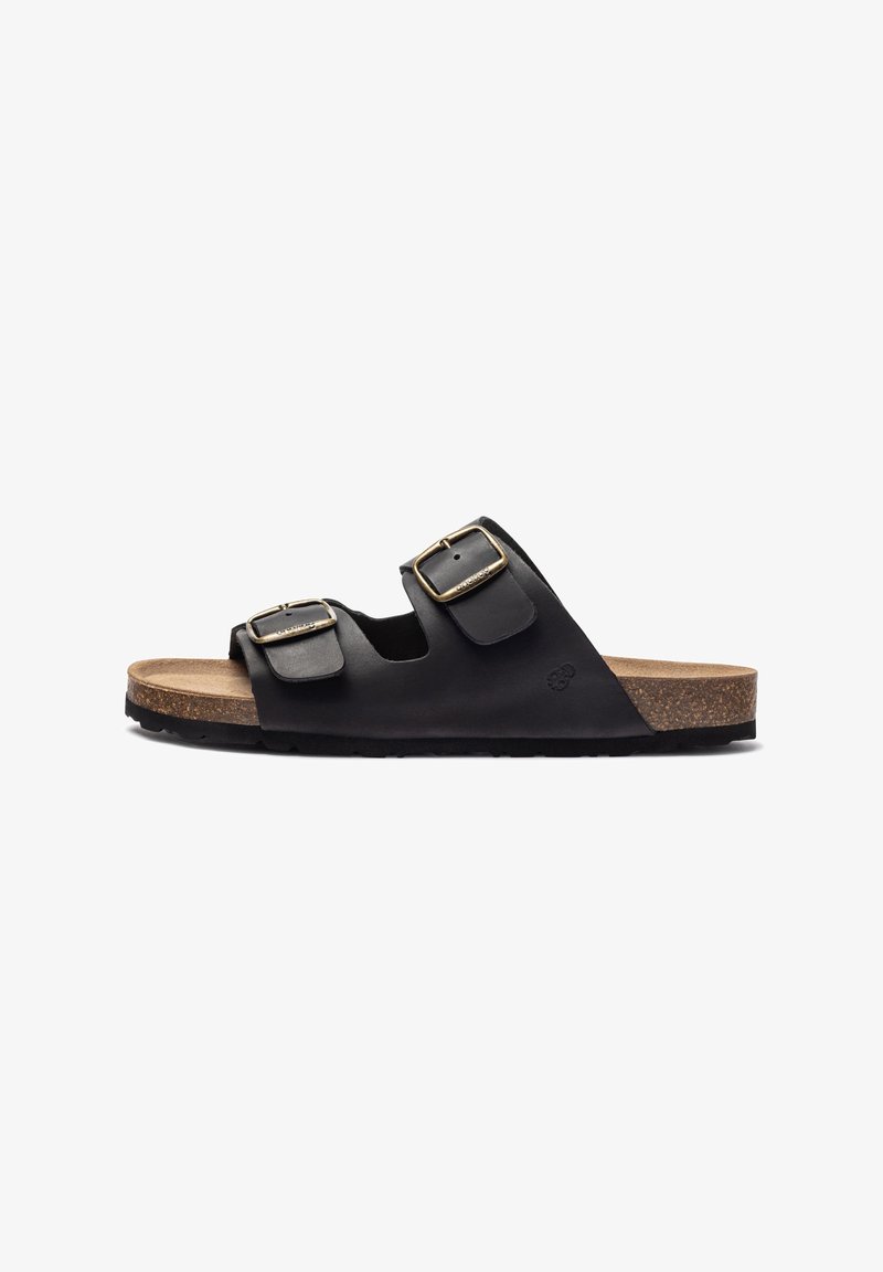 Yokono PLANA MACAM - Sandalias planas - black