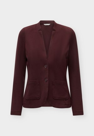 TOM TAILOR, OTTOMAN STRUCTURE - Blazer - preppy plum melange