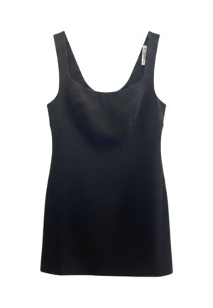 GCDS, VESTITO CORTO - Tubino - nero