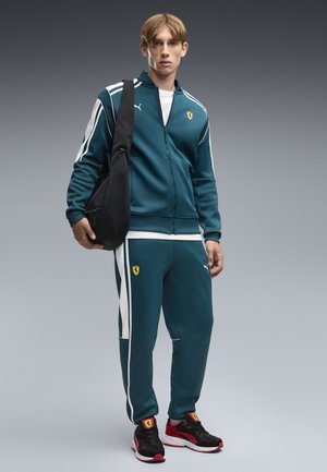 Puma, SCUDERIA FERRARI MT7 TRAININGSJACKE - Sweater met rits - midnight petrol