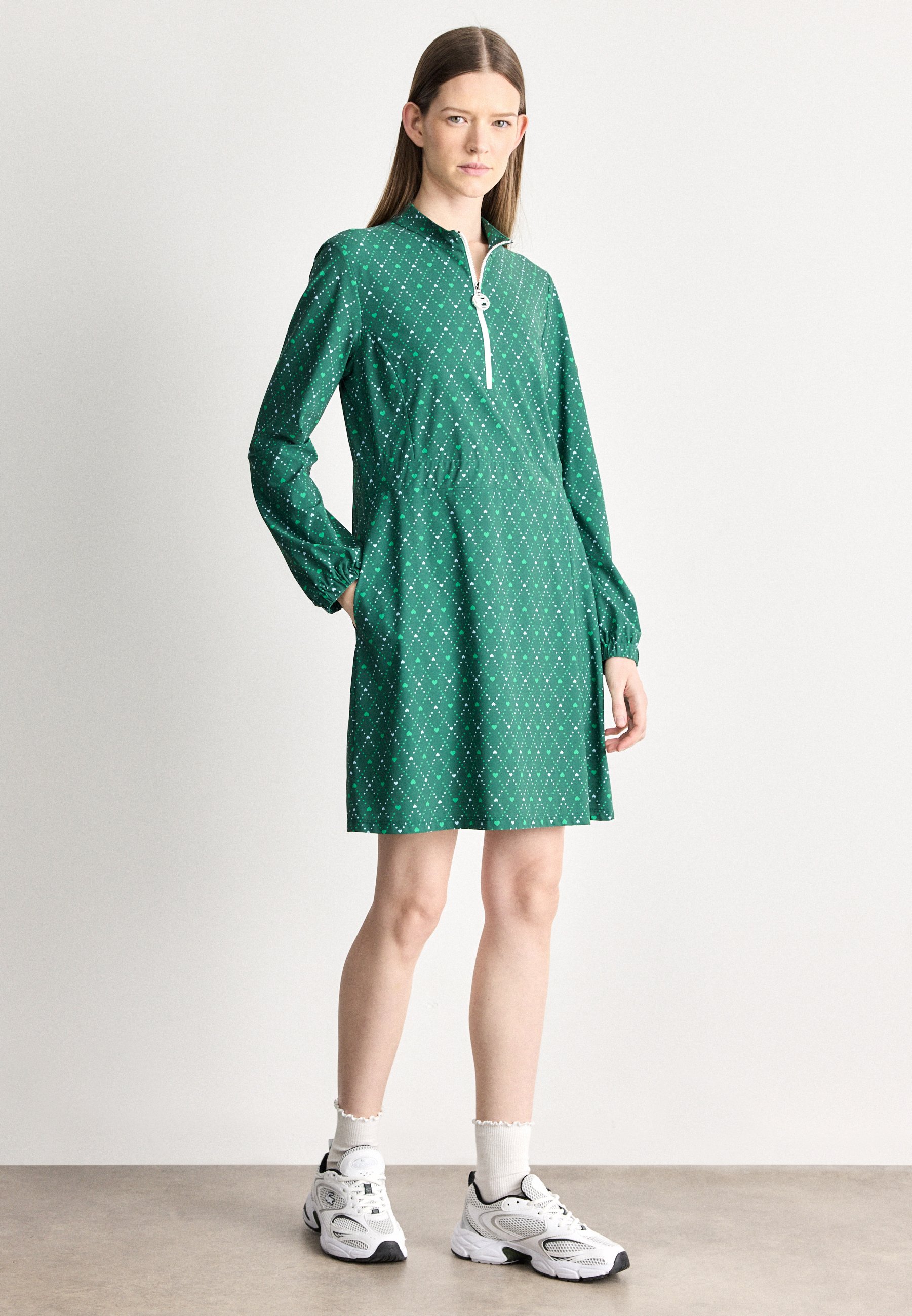 Marc Cain Jersey dress - dark jade green/dark green - Zalando.ie Marc Cain Jersey dress - dark jade green/dark green - Zalando.ie