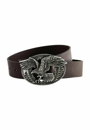 WESTERN PLAQUE - REGULAR FIT - Öv - brown