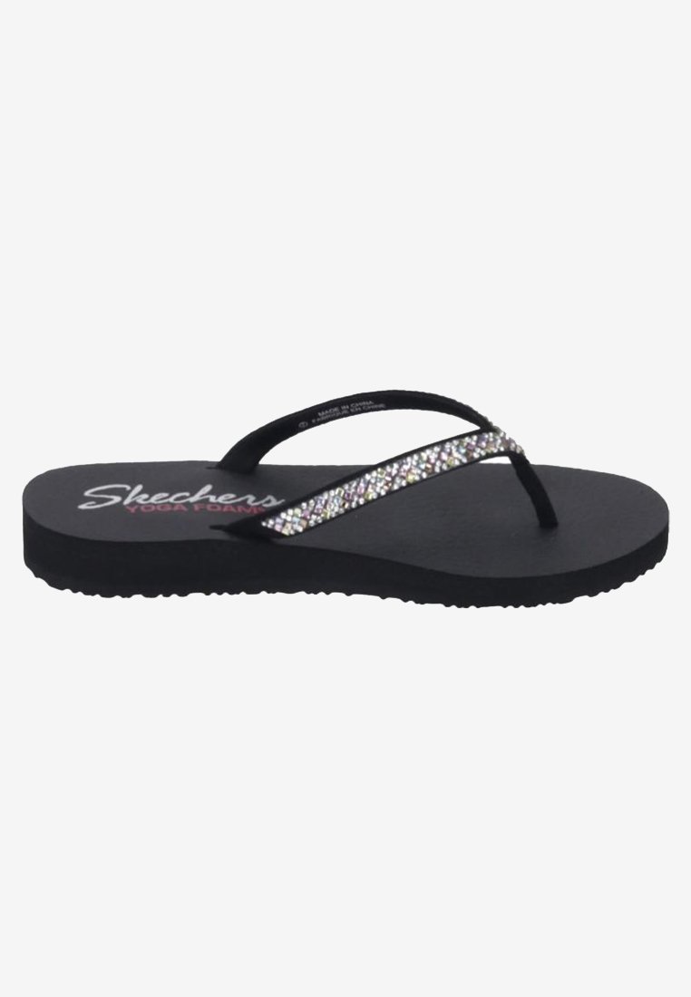 Damen Zehentrenner | Skechers Bade-Zehentrenner black/schwarz - ZH66122 Damen Zehentrenner | Skechers Bade-Zehentrenner black/schwarz - ZH66122