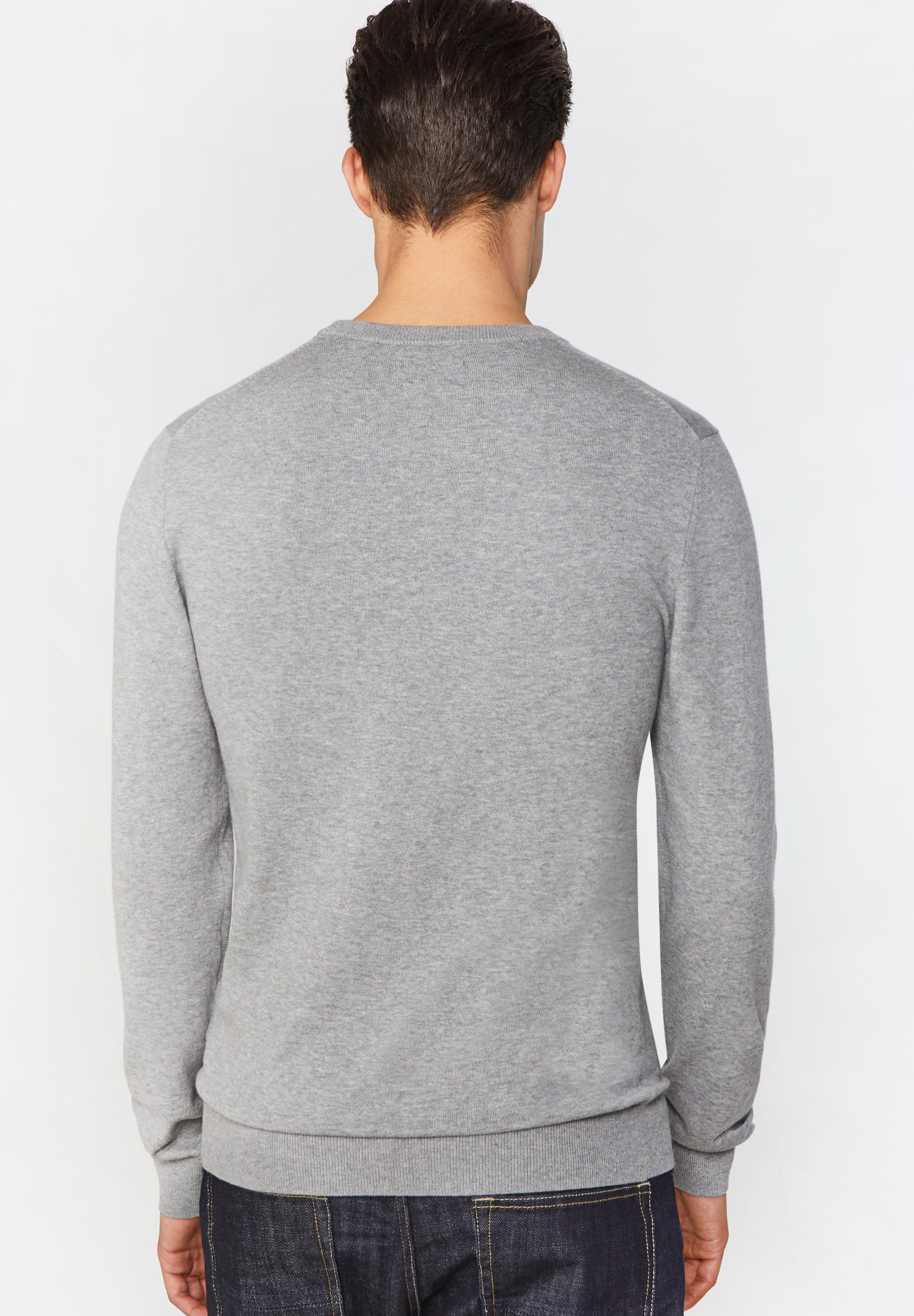 WE Fashion Trui blended light grey Zalando.nl HEREN CREW NECK TRUI | 78776111 WE Fashion