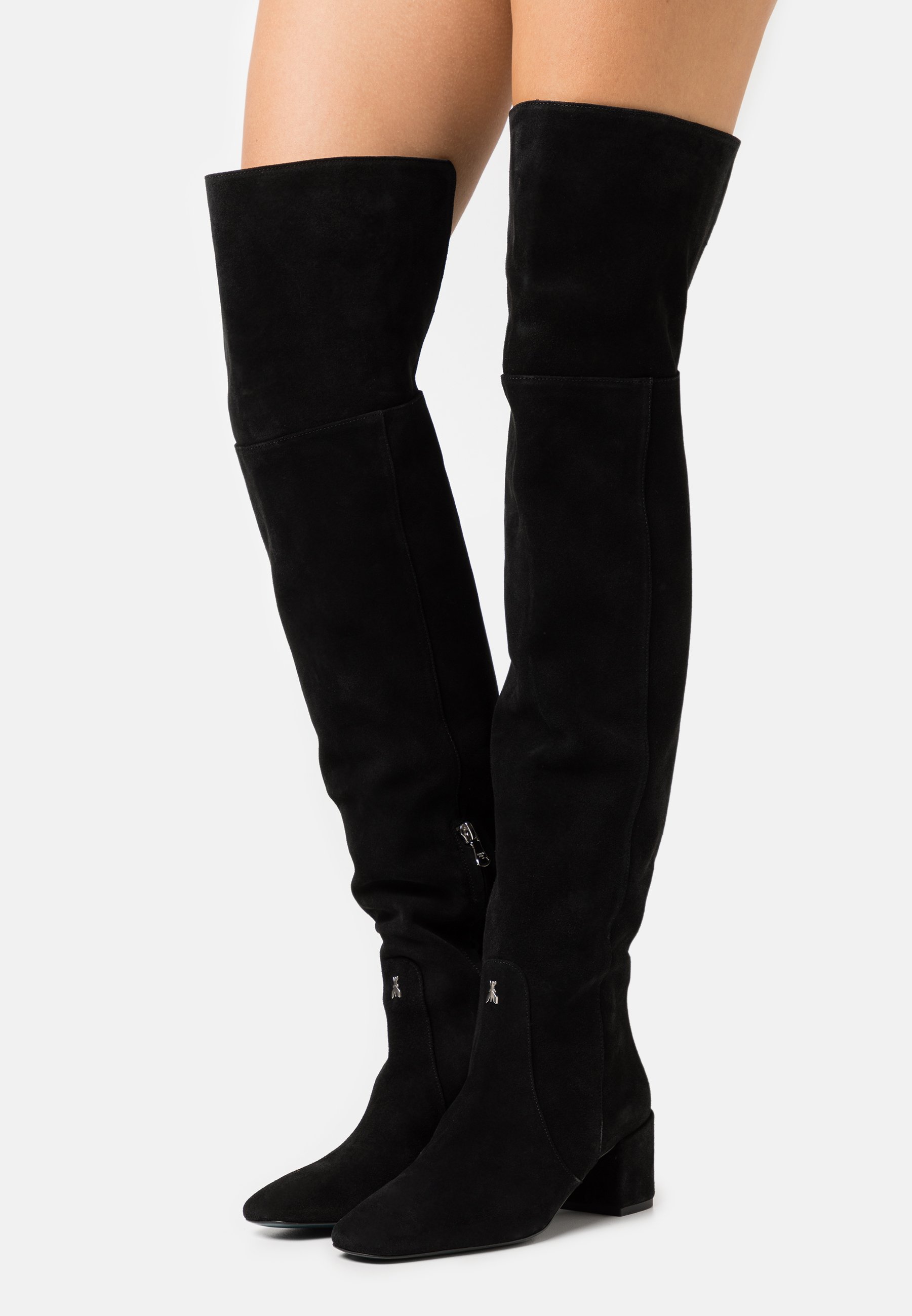 Patrizia Pepe STIVALI BOOTS Overknee laarzen nero Patrizia Pepe Overknee laarzen nero Zalando.nl