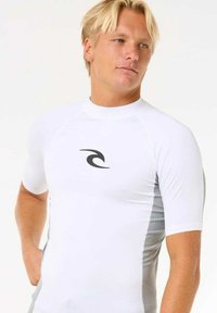 Rip Curl WAVES PERF - Camiseta estampada - white